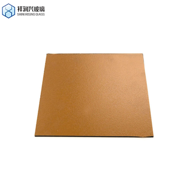4 mm helder getinte kleur gefigureerd decoratief bruin gemodelleerd glas voor architectuurvraag