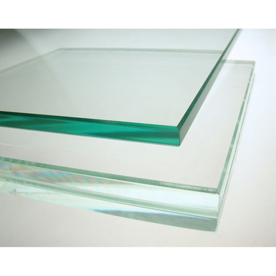 Doorzichtige glazen platte balkonrail van roestvrij staal 100 x 100 cm 3 mm-19 mm gehard glas Tou