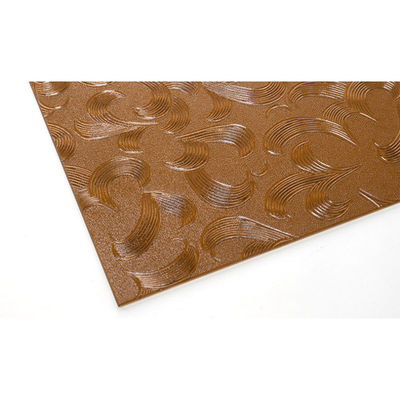 Float Pattern Glas Bruin Gekleurd Glas voor Kleine Moru Reeded Closet Deur en Venster