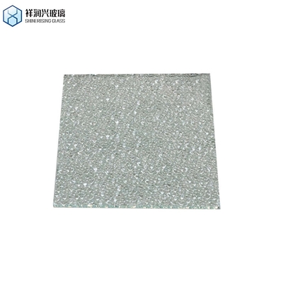 Laag ijzer Bruin Fluted Glass Panels Reeded Patterned Glass Solid Color voor meubels
