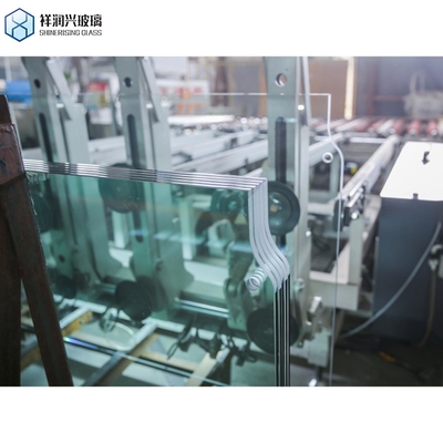 Dubbele ontwerp aluminium Franse deur met gehard glas bedraad/decoratief/badkamerglas