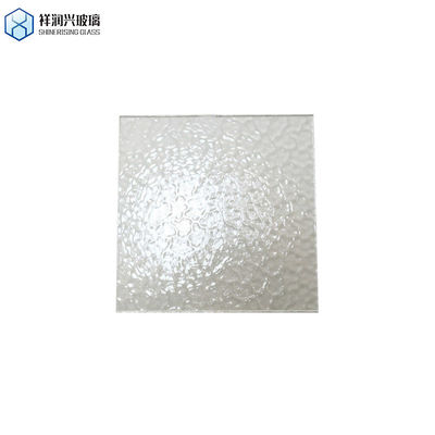 Duidelijk amberglas met patroon 6 mm bedraad Qingdao glasdraad voor gebouwbouw