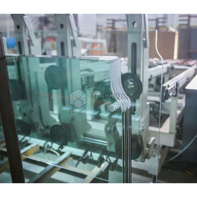 Warmtegeïmpregneerd behandeld gehard glas voor wandpaneel Fysisch gehard Fragment Staat III