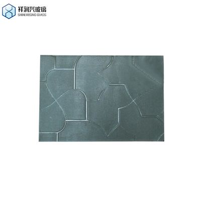 Diamant/kristal/Nashiji-glas voor gebouwdeuren in heldere bronskleur