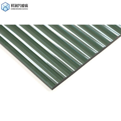 Grote golfvormige glas voor architectuur 5 mm 6 mm Diamant/kristal/Nashiji glas