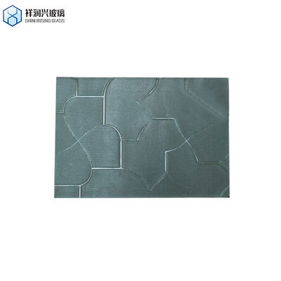 Qingdao Karatachi Flora Flat 4mm 5mm 6mm Duidelijk Diamant/Crystal/Nashiji gehard glas