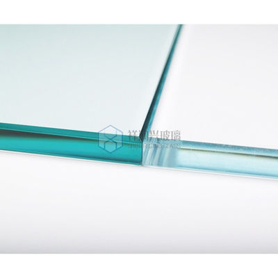 Geraffineerd glas op maat Float Decorative Laminated Toughened Glass voor gebouwen 3-19mm