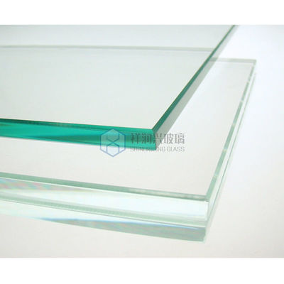 Geraffineerd glas op maat Float Decorative Laminated Toughened Glass voor gebouwen 3-19mm