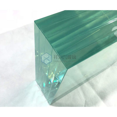 Geraffineerd glas op maat Float Decorative Laminated Toughened Glass voor gebouwen 3-19mm