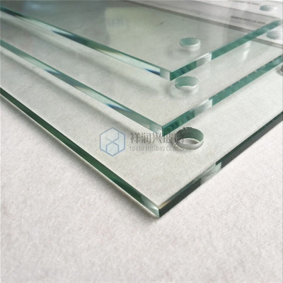 Levertijd 1-3 weken aangepaste dikte gehard glas handrail beveiligingsrail