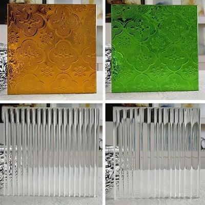 Badkamerversiering Glas met solide structuur Decoratief patroon