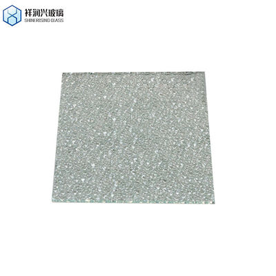 Patroonglas op maat Hot Melt Cast Art Decorative Fusing Art Glass Float Glass