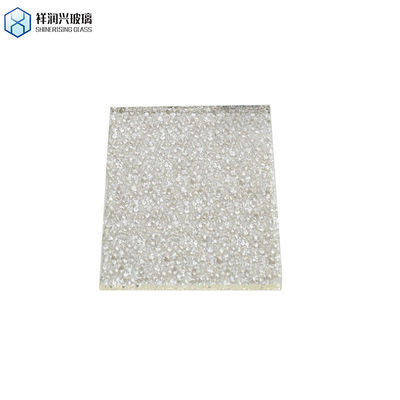 6 mm helder/bronzen bedraad patroon Nashiji Float Glass Decoratief glas voor ander product