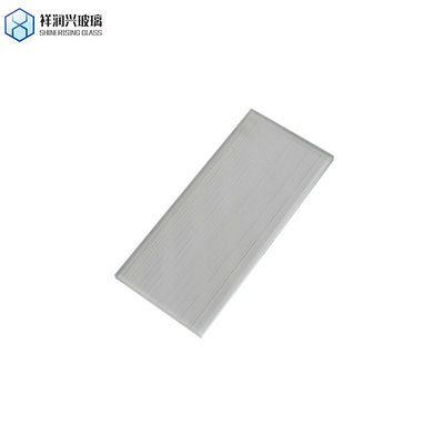 Duidelijk getemperd glas met patroon Op maat gemaakte aanvraag voor flauted decoratieve textuurglas