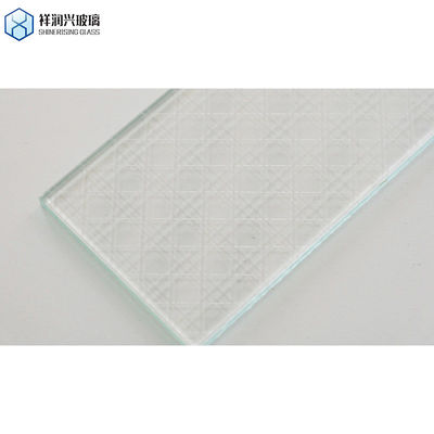 Eén glas badkamerglas 2024 12 mm gehard zuur gegraveerd patroon glas op maat