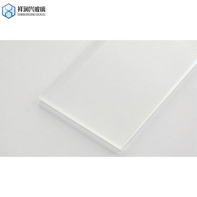 4mm 5mm 6mm 8mm 10mm Decoratief Fluted Clear Toughened Tempered Glass voor lagen