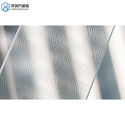 10 mm 12 mm helder patroon Beste gehard glas hek panelen gehard gelaagd glas