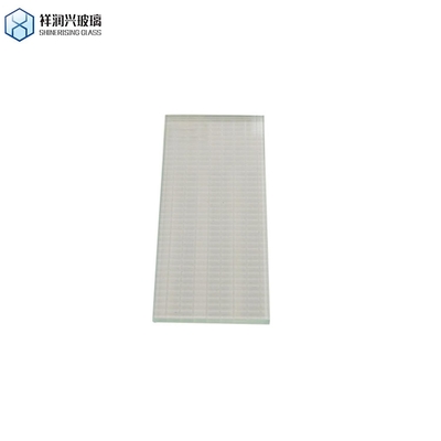 2-19 mm extra helder laag ijzeren zonnepaneel gehard glas voor decoratieve bedrade gebouwen