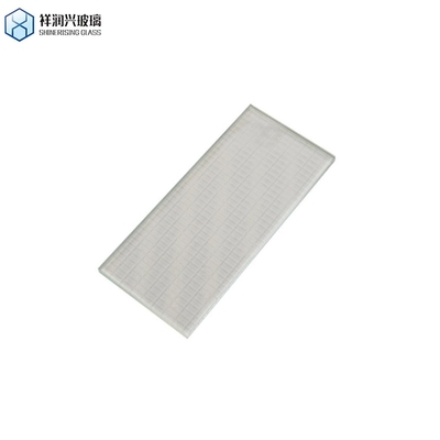 2-19 mm extra helder laag ijzeren zonnepaneel gehard glas voor decoratieve bedrade gebouwen