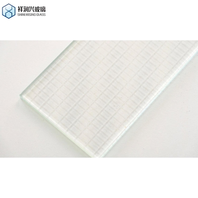 2-19 mm extra helder laag ijzeren zonnepaneel gehard glas voor decoratieve bedrade gebouwen