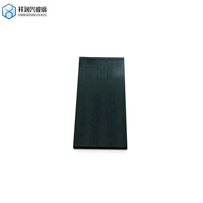 Duidelijk zwart getemperd decoratief geborduurd patroonglas voor gepersonaliseerde huisversiering