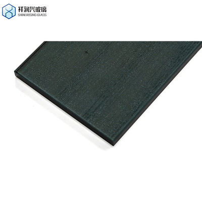 Duidelijk zwart getemperd decoratief geborduurd patroonglas voor gepersonaliseerde huisversiering