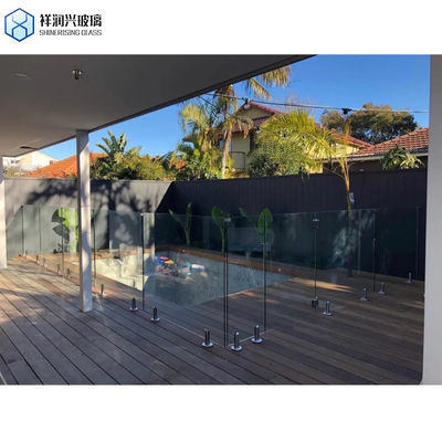 6 mm-8 mm Ultra helder gekleurd gehard glas voor douche Fysiek gehard glas