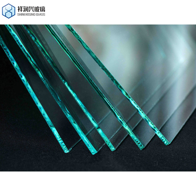 3mm-19mm Plat gebogen helder gehard glas voor raamloze badkamer deur raam 5 10% korting