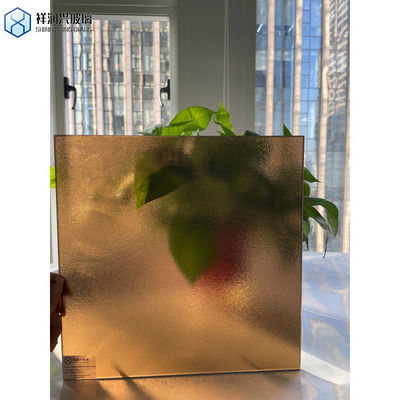 Floatglas Brons Flora Patroon Ultra Duidelijk Karatachi Patroon Glas met consumptie