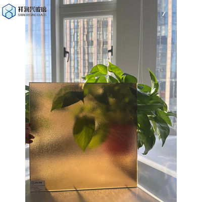 Floatglas Brons Flora Patroon Ultra Duidelijk Karatachi Patroon Glas met consumptie