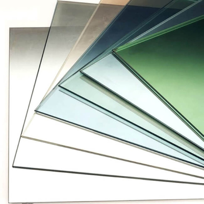 Custom Float Decorative Tempered Laminated Toughened Safety Glass 3-16mm voor gebouwen