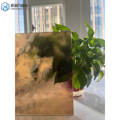 Euro Bronze/Grey Tinted Moru Glass/Pattern Glass voor het bouwen van Sice als de klant prime