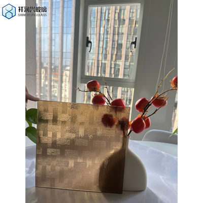 Architectonisch ontwerp Float Glass met 8 Mohs hardheid in helder Brons Grijs Zwart Blauw