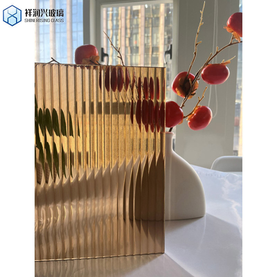 Goed 4 mm goud, brons, grijs, blauw, groen, roze, reflecterend zwevend glas voor warmte-isolatie