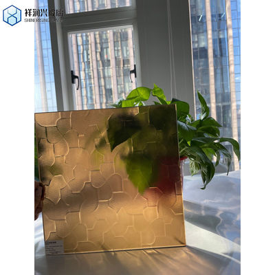 Rider Hq 3/4/5/6/8mm Brons Regenboog Patroonvormig Figuurglas Vlak Gepolijst Randwerk