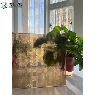 Rider Hq 3/4/5/6/8mm Brons Regenboog Patroonvormig Figuurglas Vlak Gepolijst Randwerk