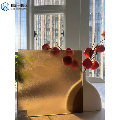 Plat gepolijst brons bamboe gemodelleerd glas voor aangepaste dikte vereiste