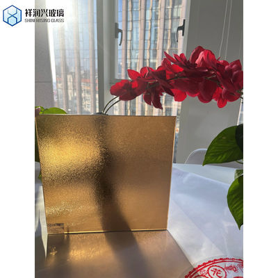 Plat gepolijst brons bamboe gemodelleerd glas voor aangepaste dikte vereiste
