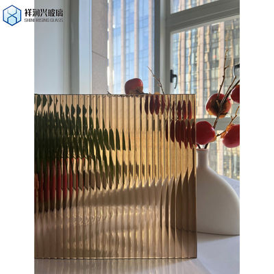 Bamboe gegoten glas voor enkel glas Bedraad/decoratief/badkamerglas in bamboe-ontwerp