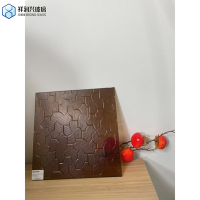 1830*1220-1500*2000-1830*2440-2134*2440 Gehard Brons Karatachi getinte figurenglas
