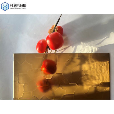 Hot Item Bronzen gevormd glas met vaste kleur