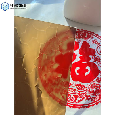 Solid Round Red Bronze Flower Pattern Aluminium Houten Glas Schuifdeur Handle