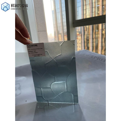 Regenpunten Patroon Stijl 3-8mm Grijze kaart Patroonbeeldglas met aanpassing