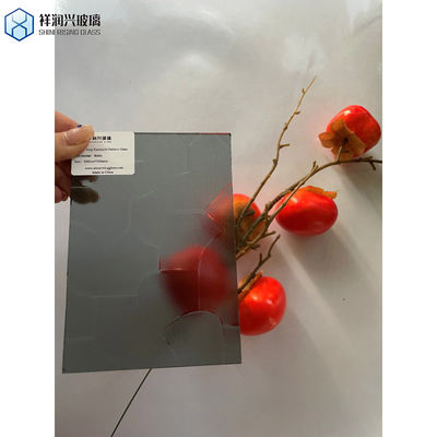 Regenpunten Patroon Stijl 3-8mm Grijze kaart Patroonbeeldglas met aanpassing