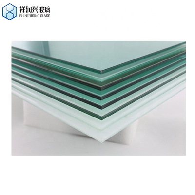 Custom 8mm 10mm gehard glas schuifdeur voor het bouwen van industriële douche scheidingswand