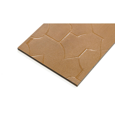 1830*1220-1500*2000-1830*2440 Bronzen draadvormige glasplaat voor interieurversiering