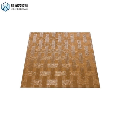 3 mm-8 mm Diamant/Flora/Moru/Flutelite/Nashiji Textured Reeded Glass Panels voor buiten