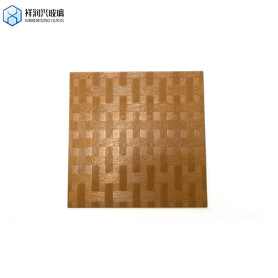 3 mm-8 mm Diamant/Flora/Moru/Flutelite/Nashiji Textured Reeded Glass Panels voor buiten