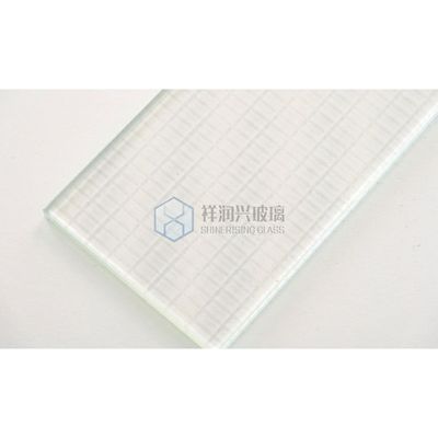 Decoratief gelaagd glaspatroon Venster gekleurd glas Verzoek om aanpassing