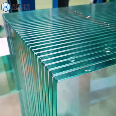 Fysiek gehard glas voor het isoleren van gebogen gebouwen en geluidsisolatie van lage balkons